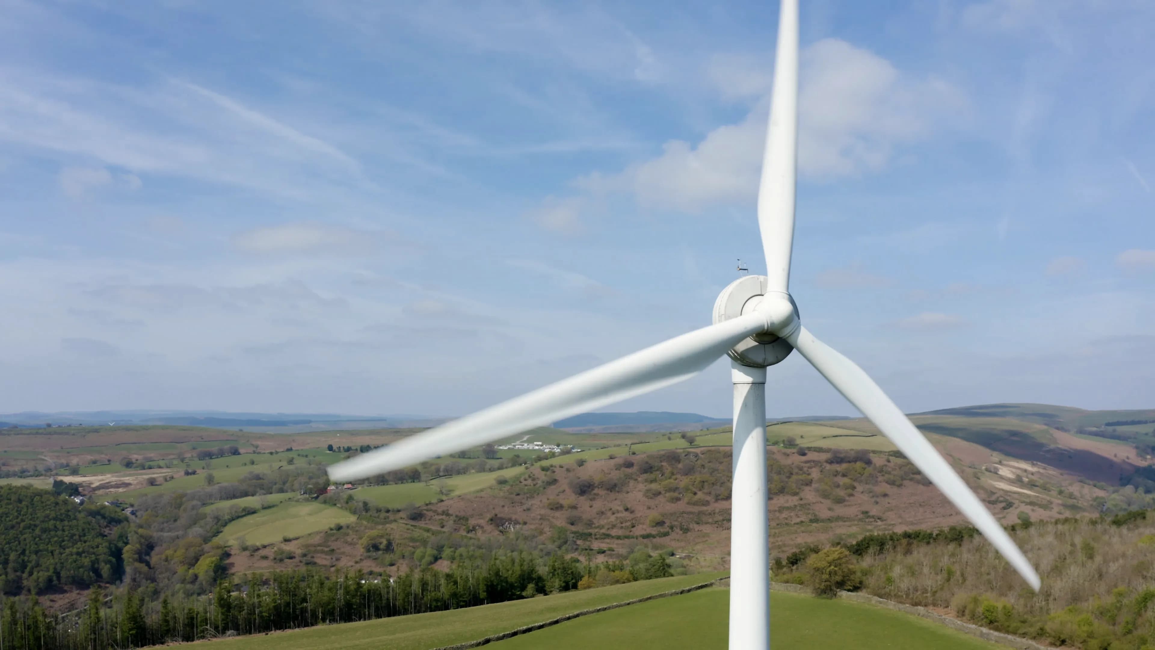 A wind turbine
