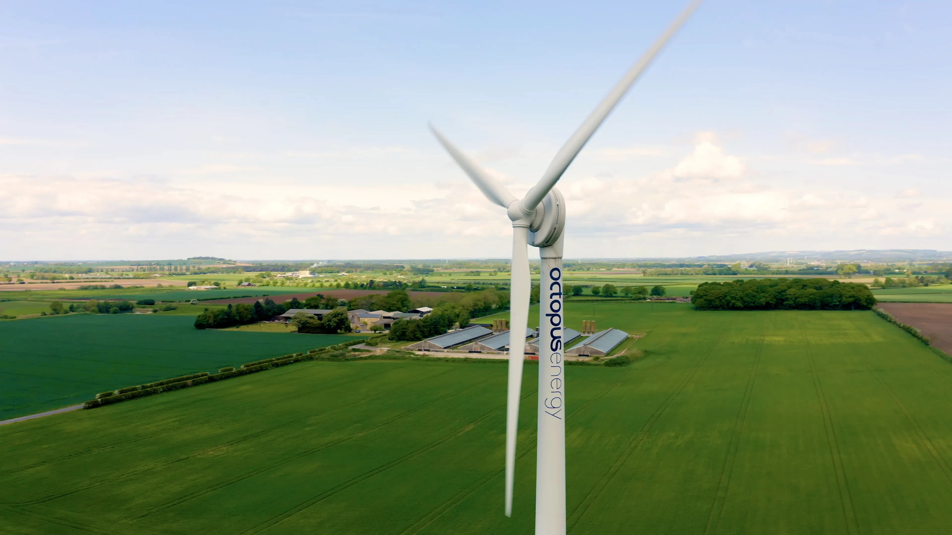 A wind turbine